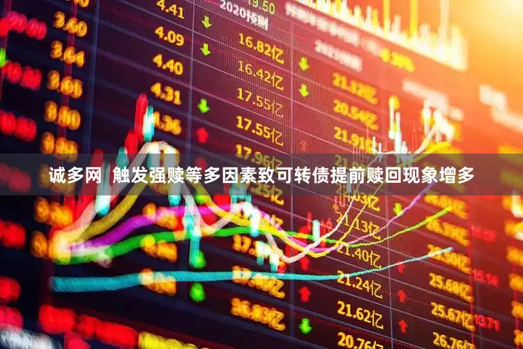 诚多网  触发强赎等多因素致可转债提前赎回现象增多